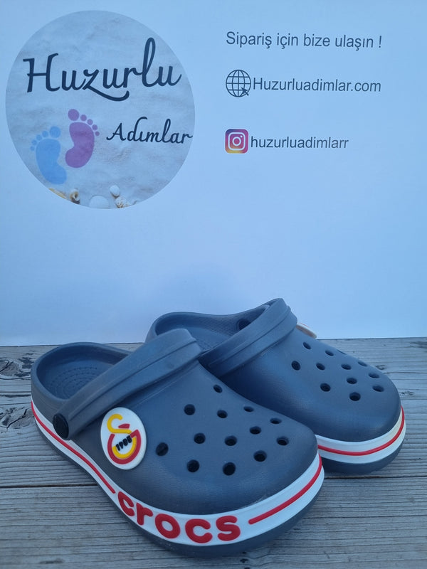 Taraftar Galatasaray Crocs Terlik Unisex Çocuk