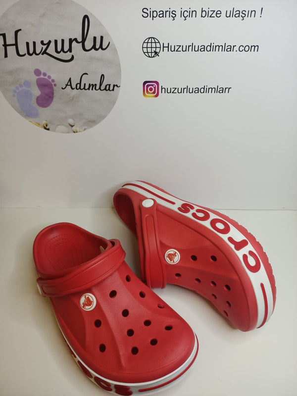 Kırmızı Crocs Terlik Unisex